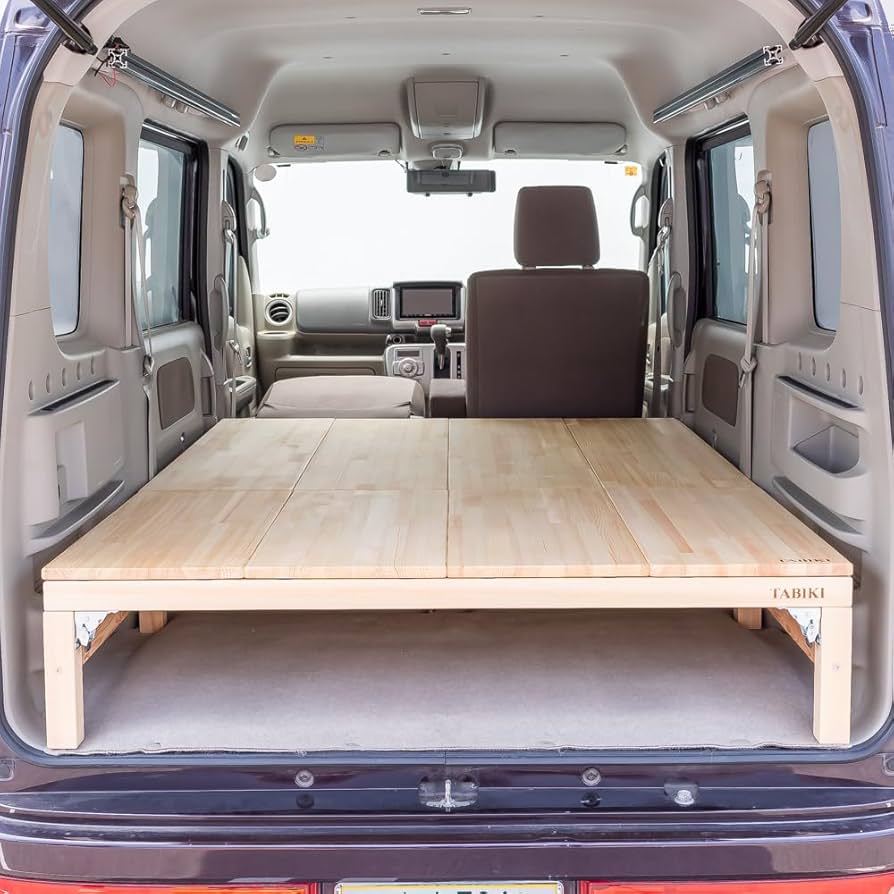 Amazon.co.jp: TABIKI 車中泊ベッドキット ワックス塗装